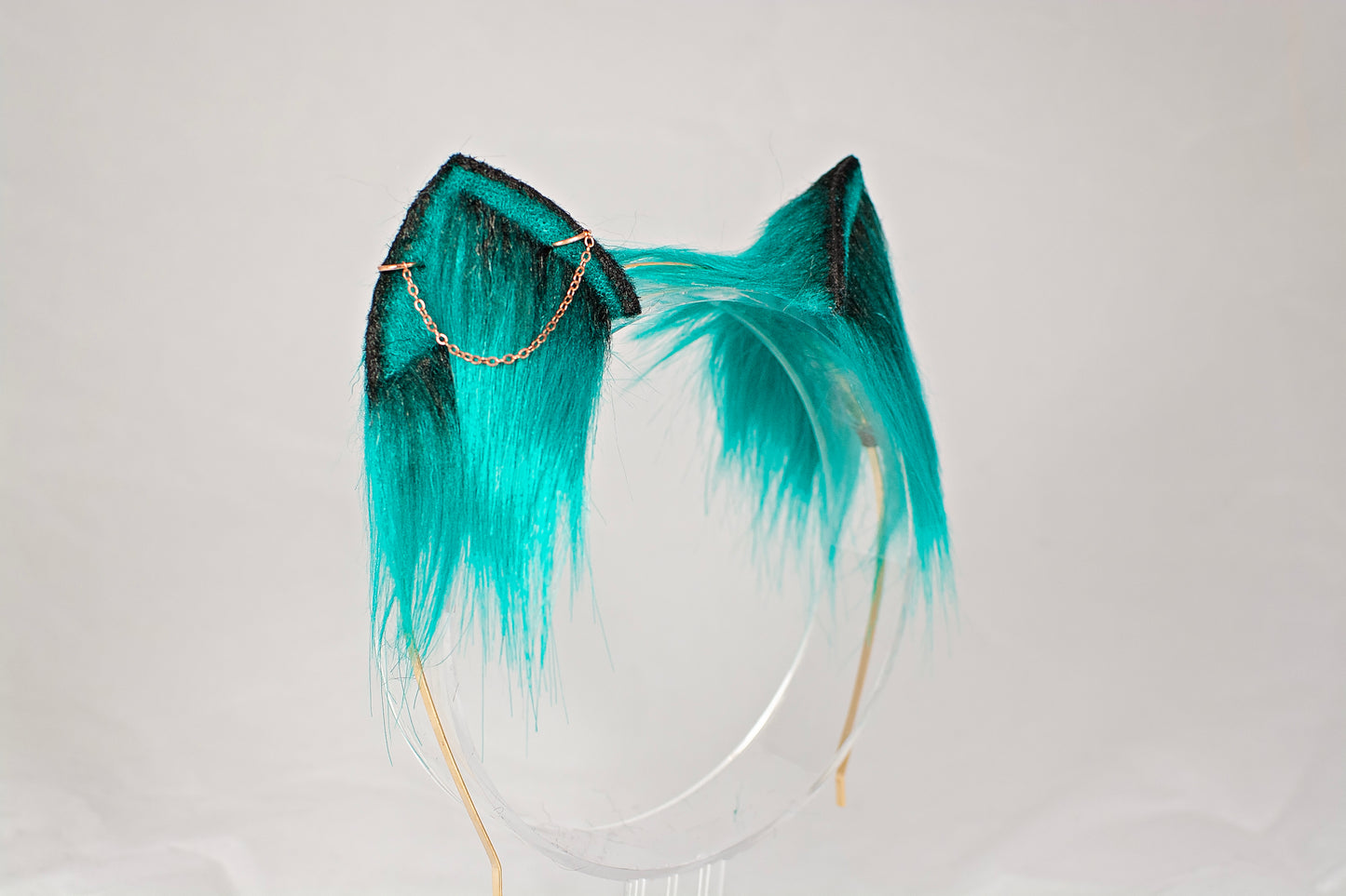 Mini Kitten Teal Ears