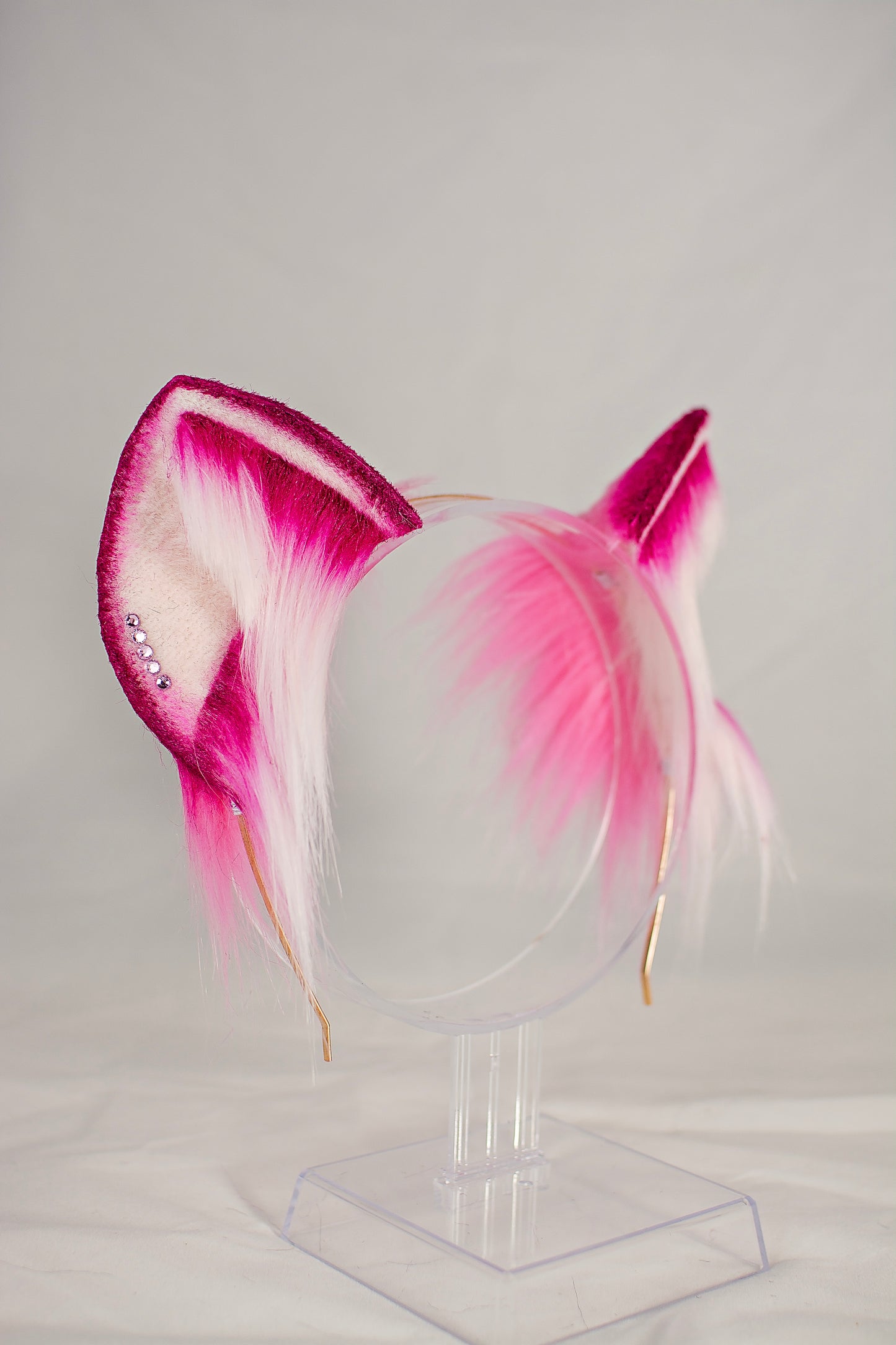 Kat Ears Pink/Light Pink