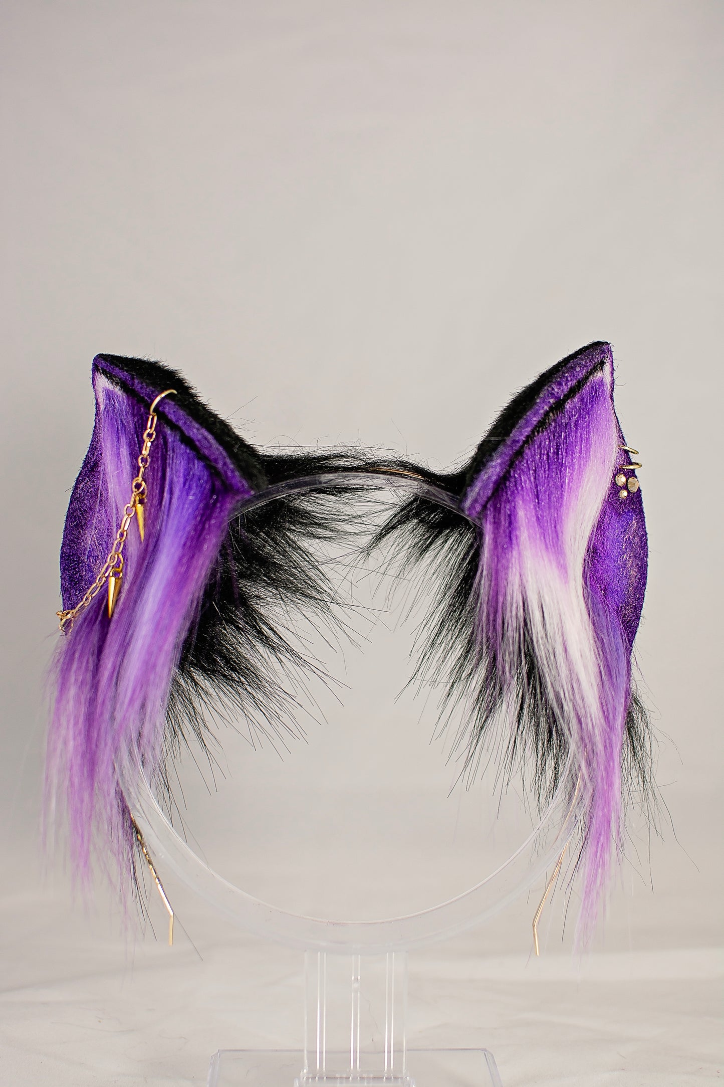 Kat Purple/Black Ears