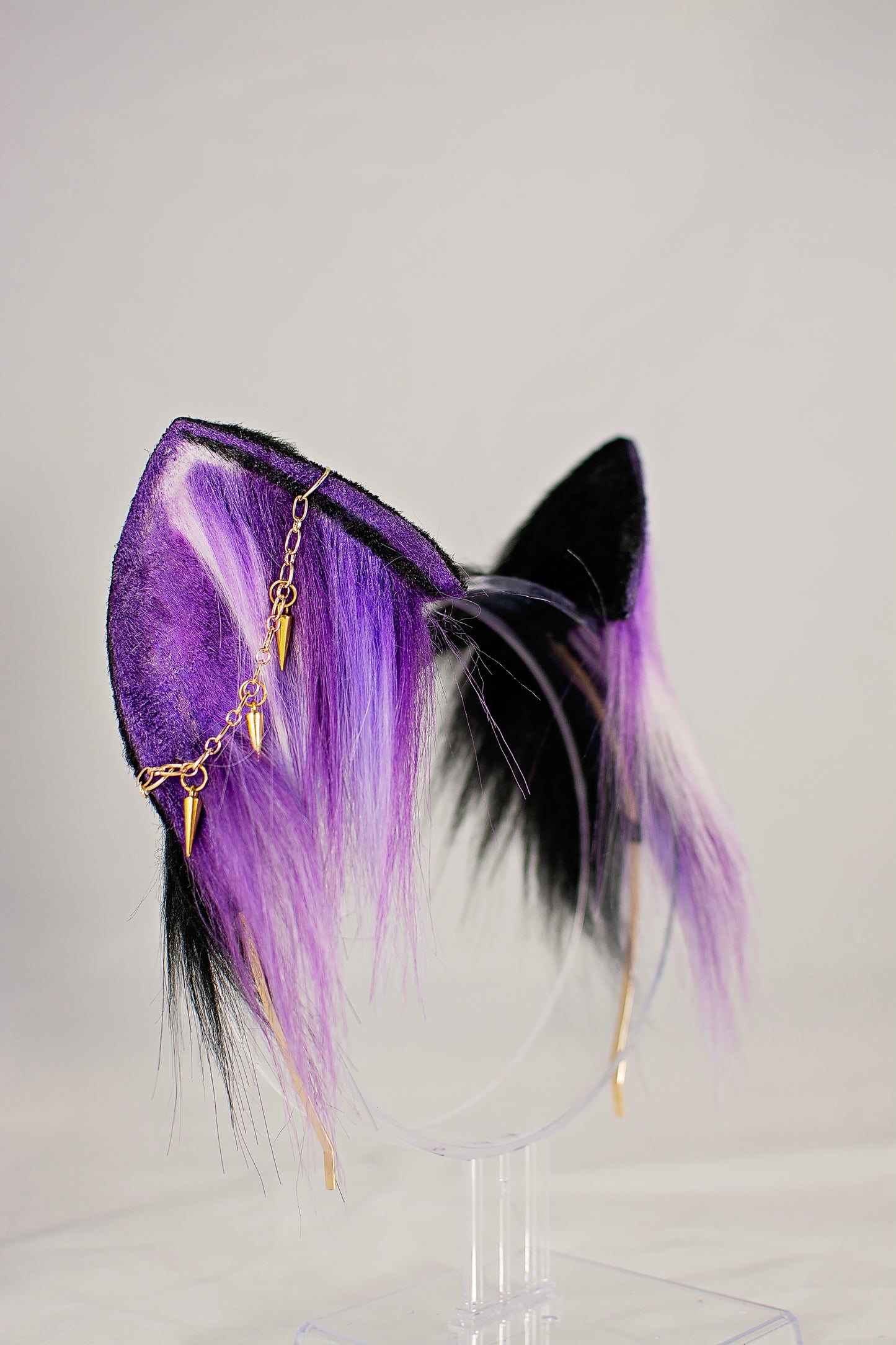 Kat Purple/Black Ears