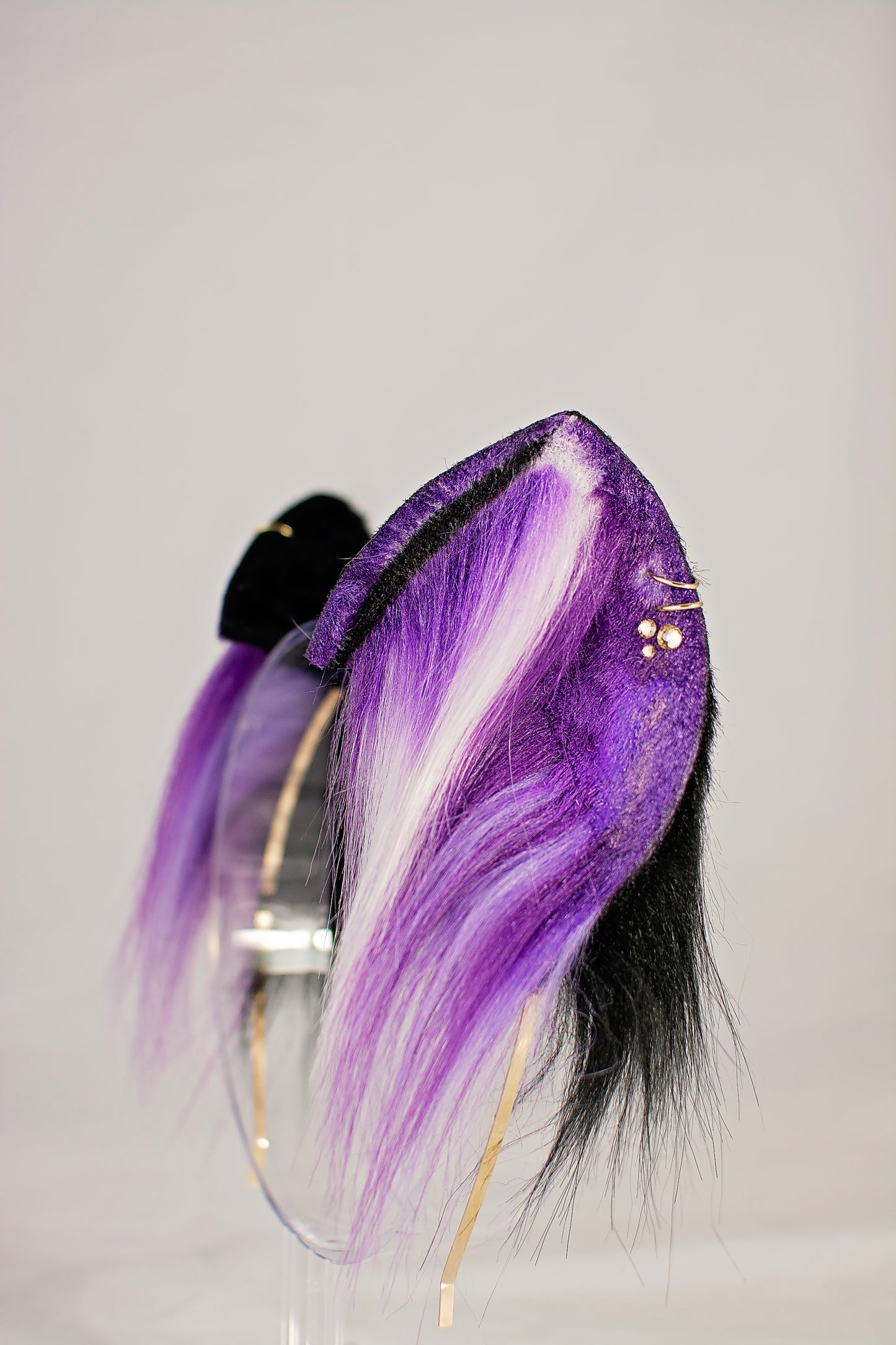 Kat Purple/Black Ears