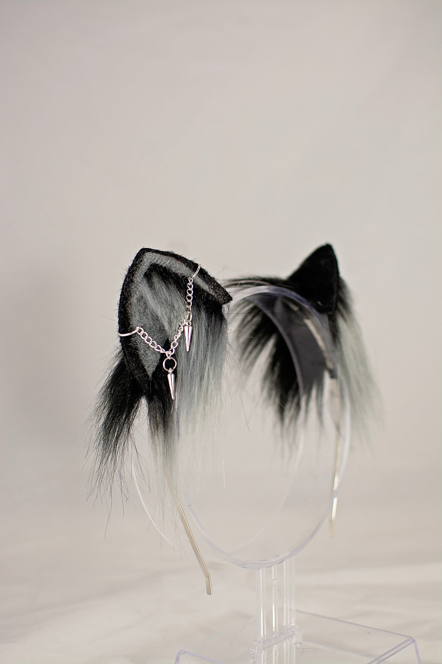 Mini Kitten Grey/Black Ears