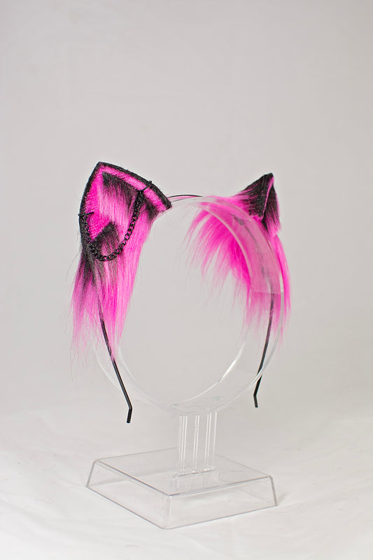 Mini Kitten Hot Pink Ears