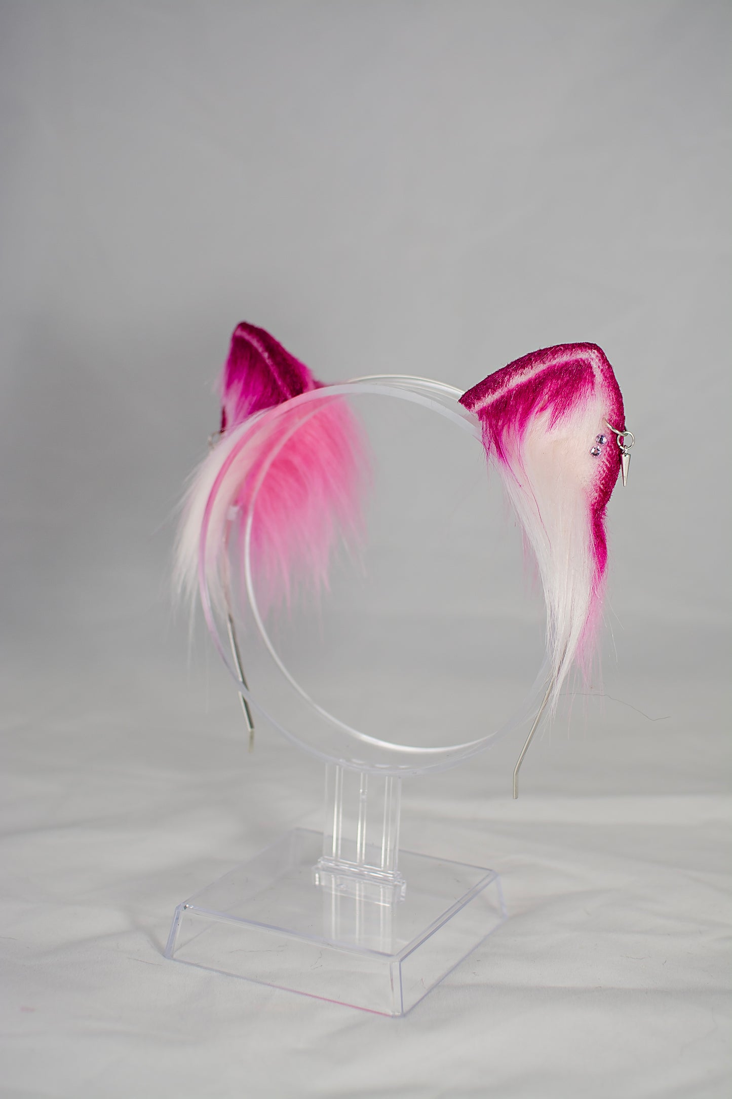 Mini Kitten Pink/Light Pink Ears