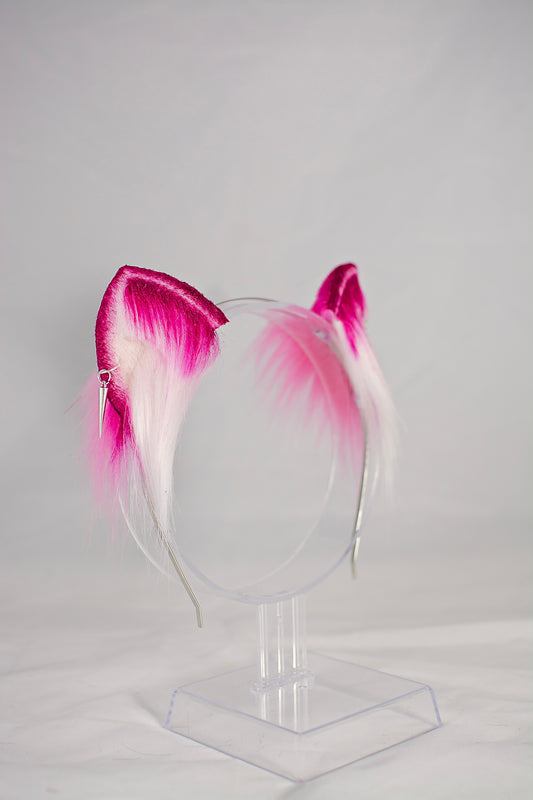 Mini Kitten Pink/Light Pink Ears